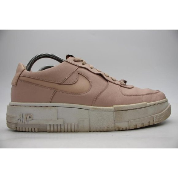 Nike Air Force 1 Pixel Particle Women's Size 9.5 Pink 2020 Platform Sneakers - Picture 1 of 11